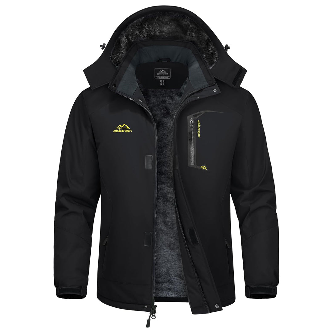 Men's Insulated Ski Jacket | Windproof Winter Snowboard Parka