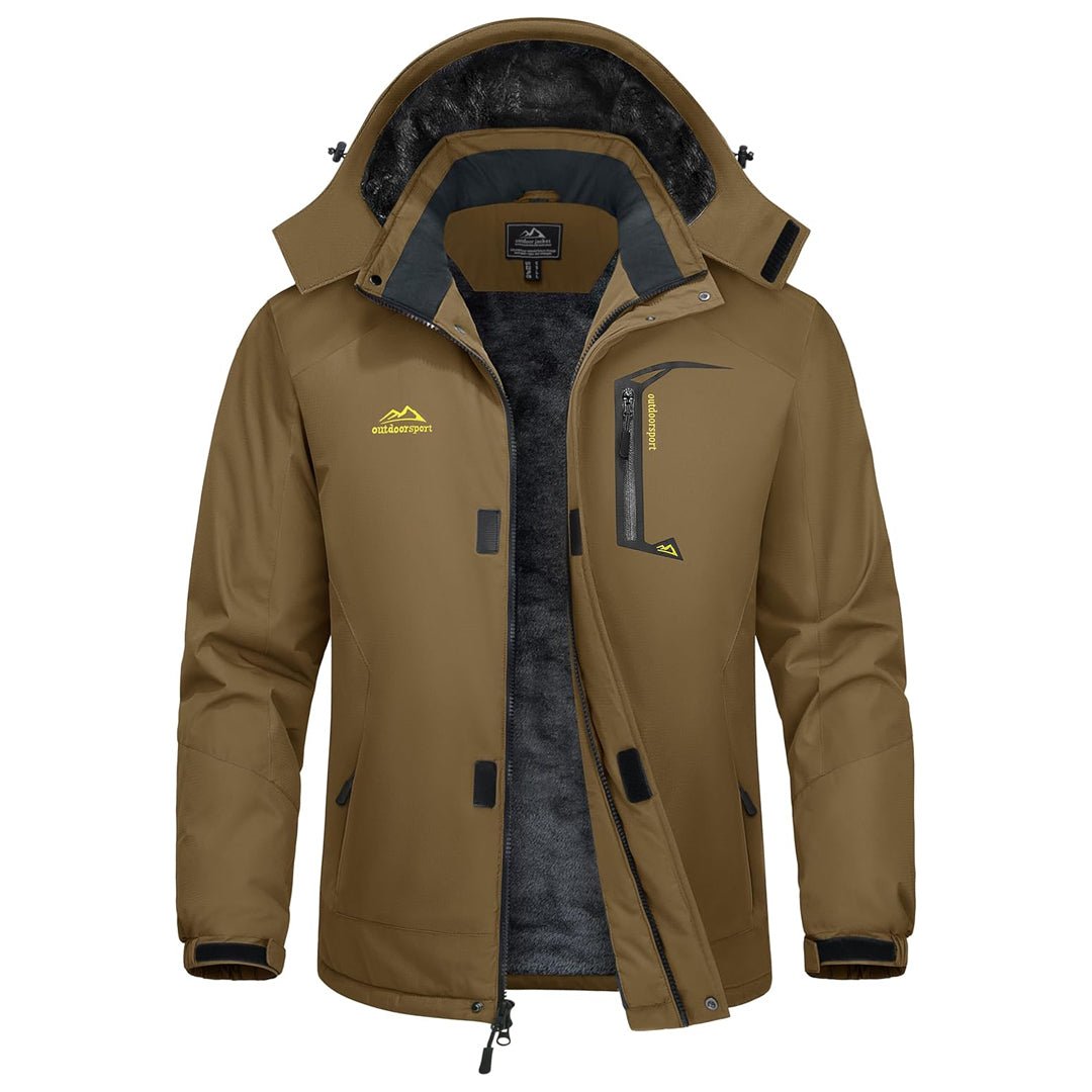 Men's Insulated Ski Jacket | Windproof Winter Snowboard Parka