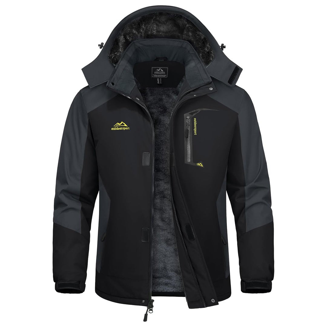 Men's Insulated Ski Jacket | Windproof Winter Snowboard Parka