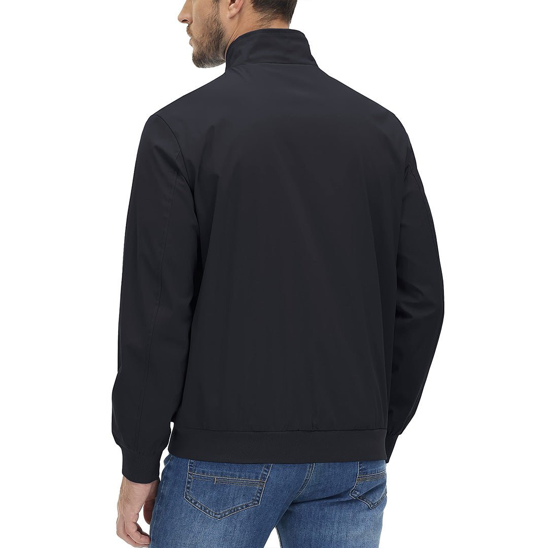 Men's Lightweight Casual Jacket - Breathable Bomber Coat for Spring