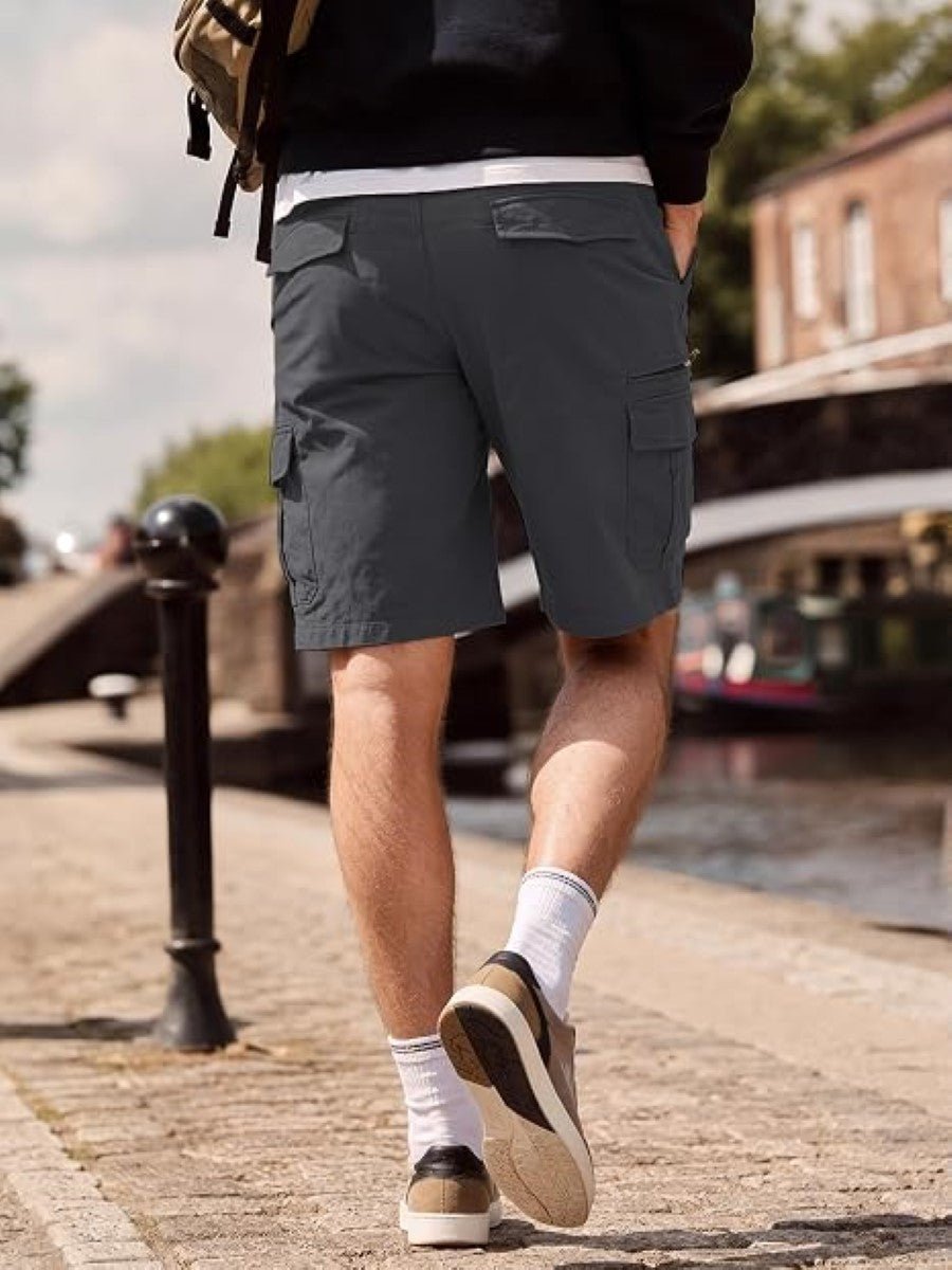 Mens Outdoor Hiking Cotton Cargo Shorts