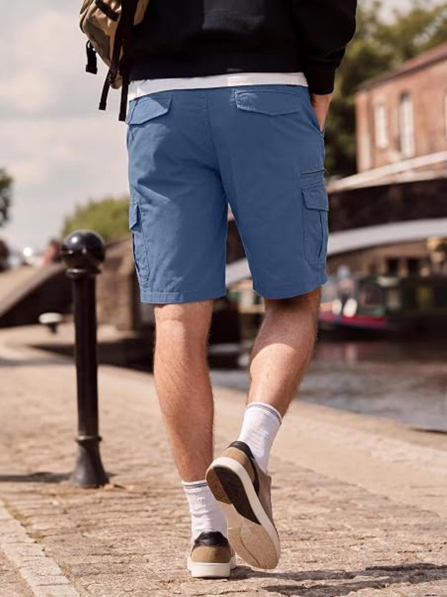 Mens Outdoor Hiking Cotton Cargo Shorts