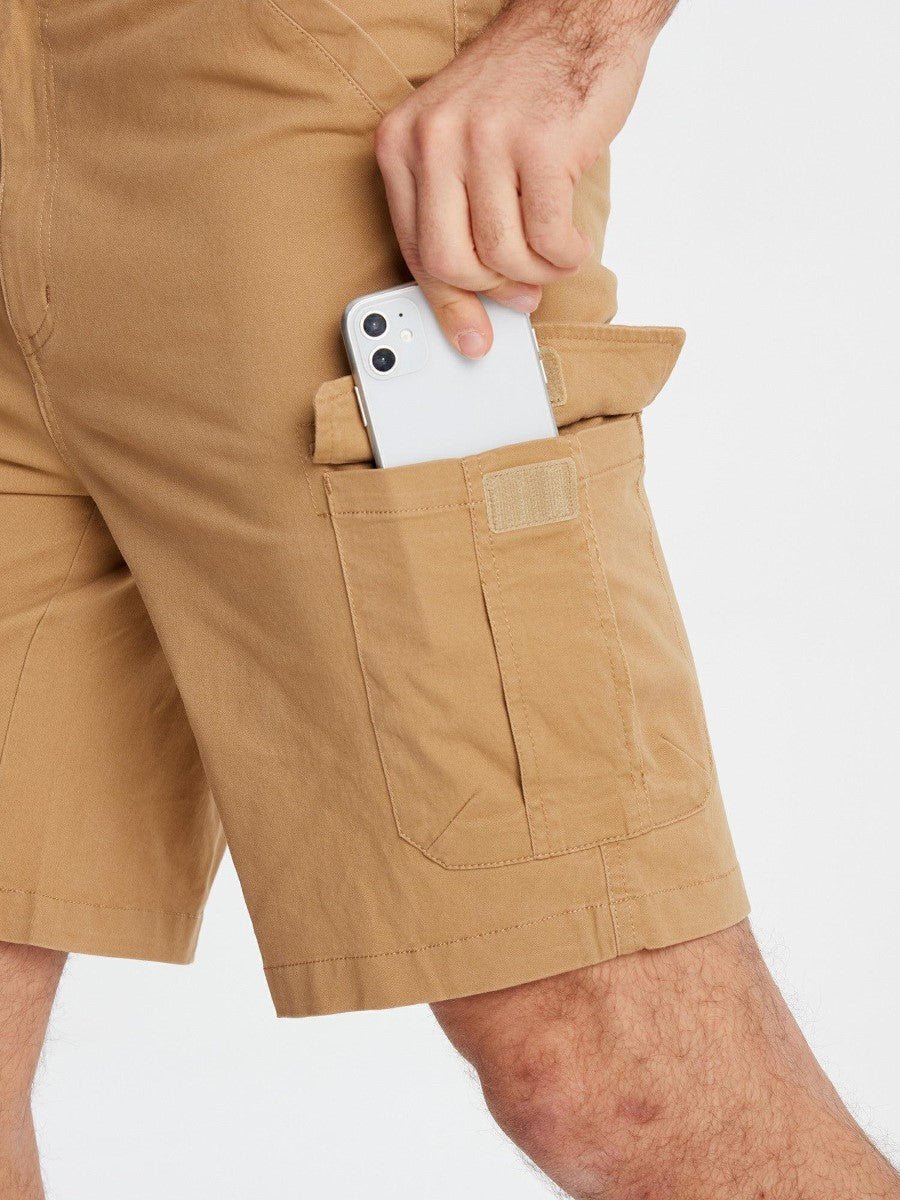 Mens Outdoor Hiking Cotton Cargo Shorts
