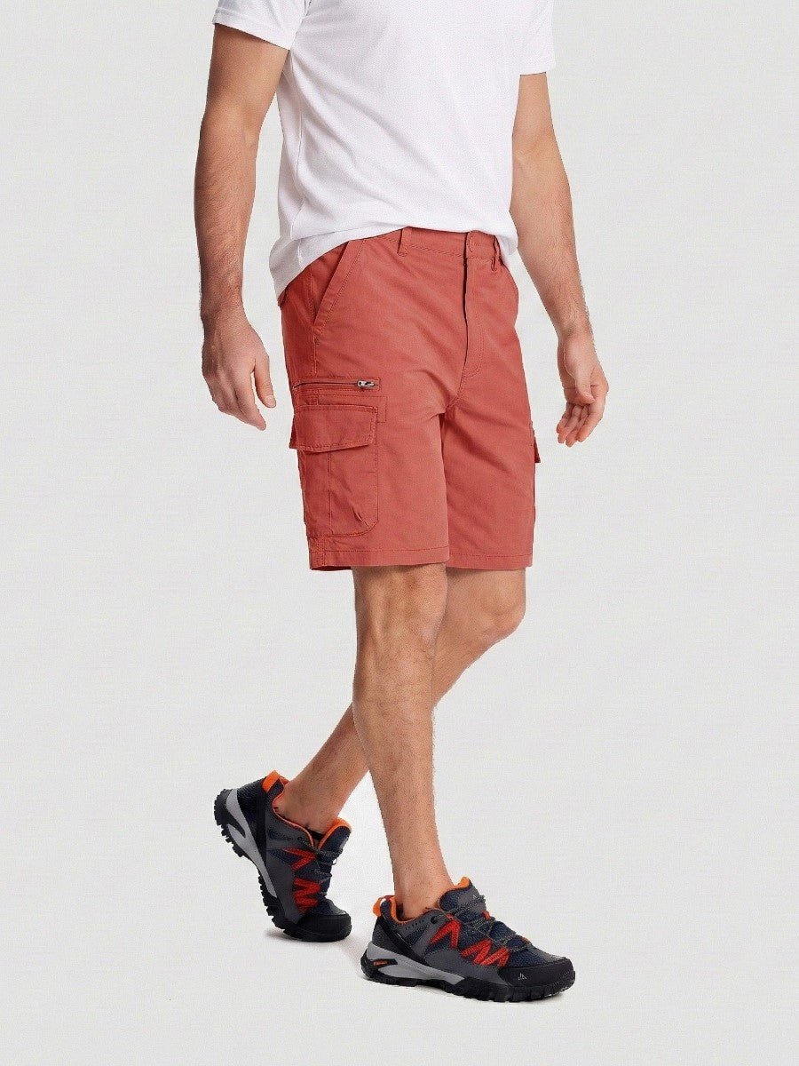 Mens Outdoor Hiking Cotton Cargo Shorts