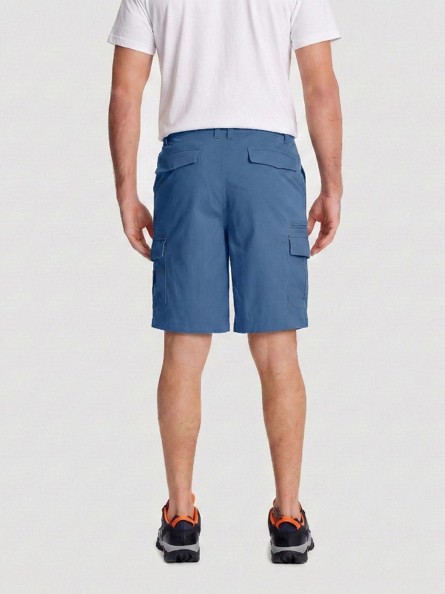 Mens Outdoor Hiking Cotton Cargo Shorts