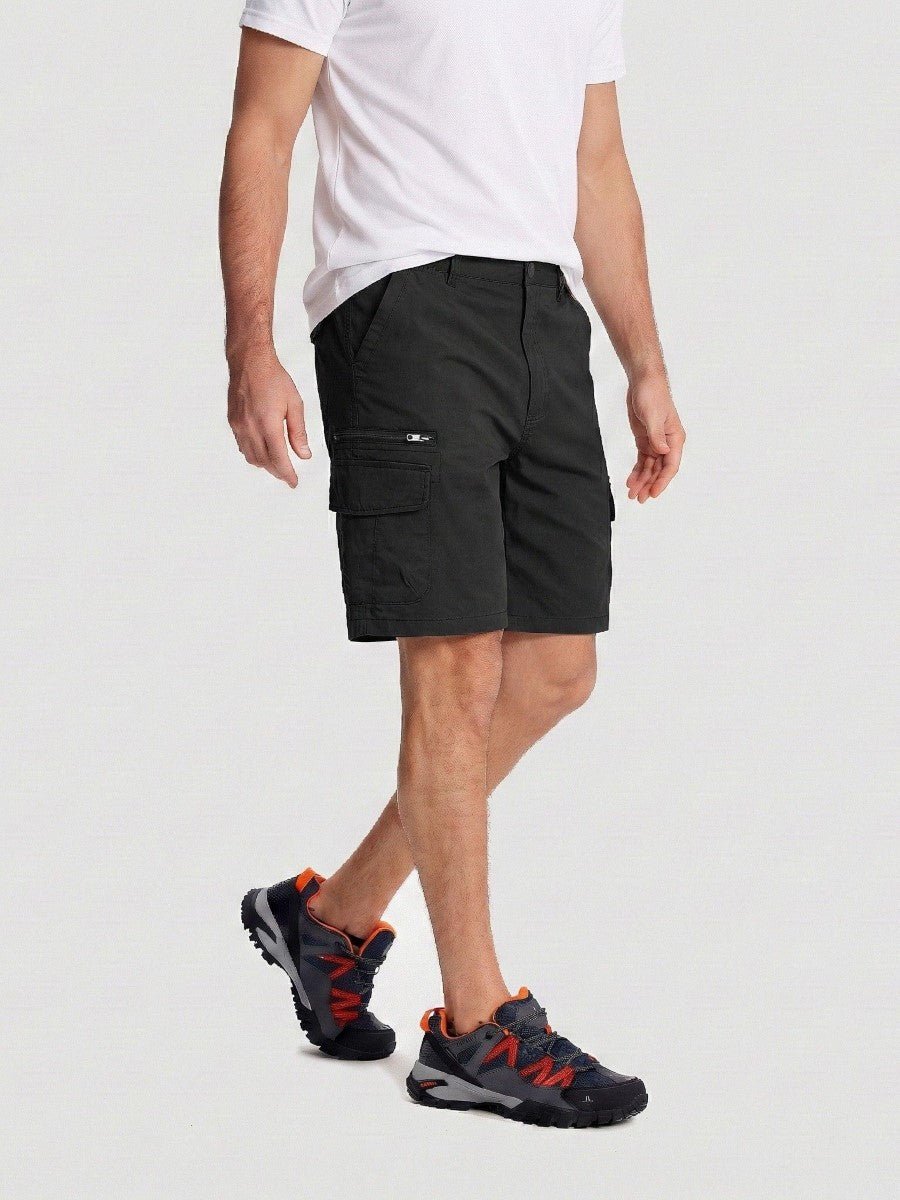 Mens Outdoor Hiking Cotton Cargo Shorts