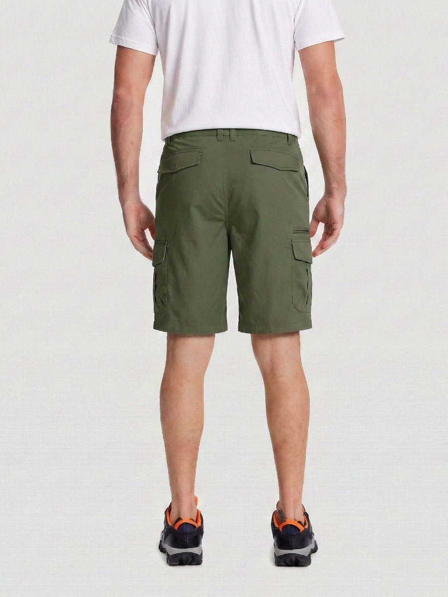 Mens Outdoor Hiking Cotton Cargo Shorts