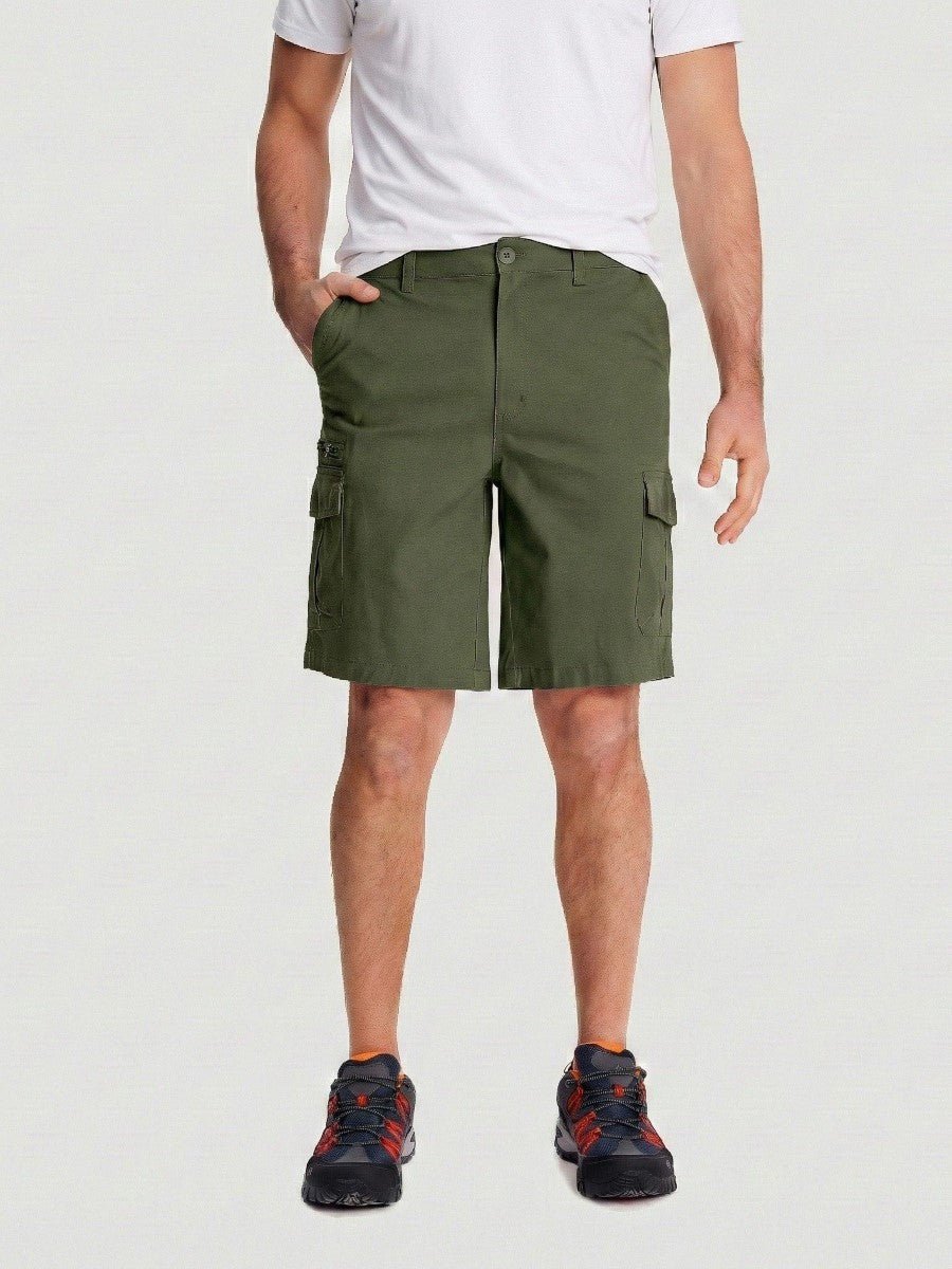 Mens Outdoor Hiking Cotton Cargo Shorts