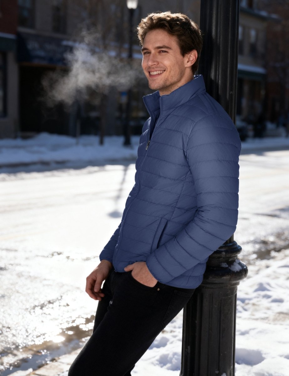 Men's Puffer Water Repellent Windproof Insulated Jacket
