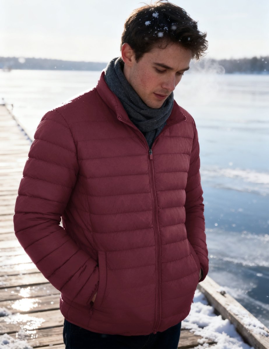 Men's Puffer Water Repellent Windproof Insulated Jacket