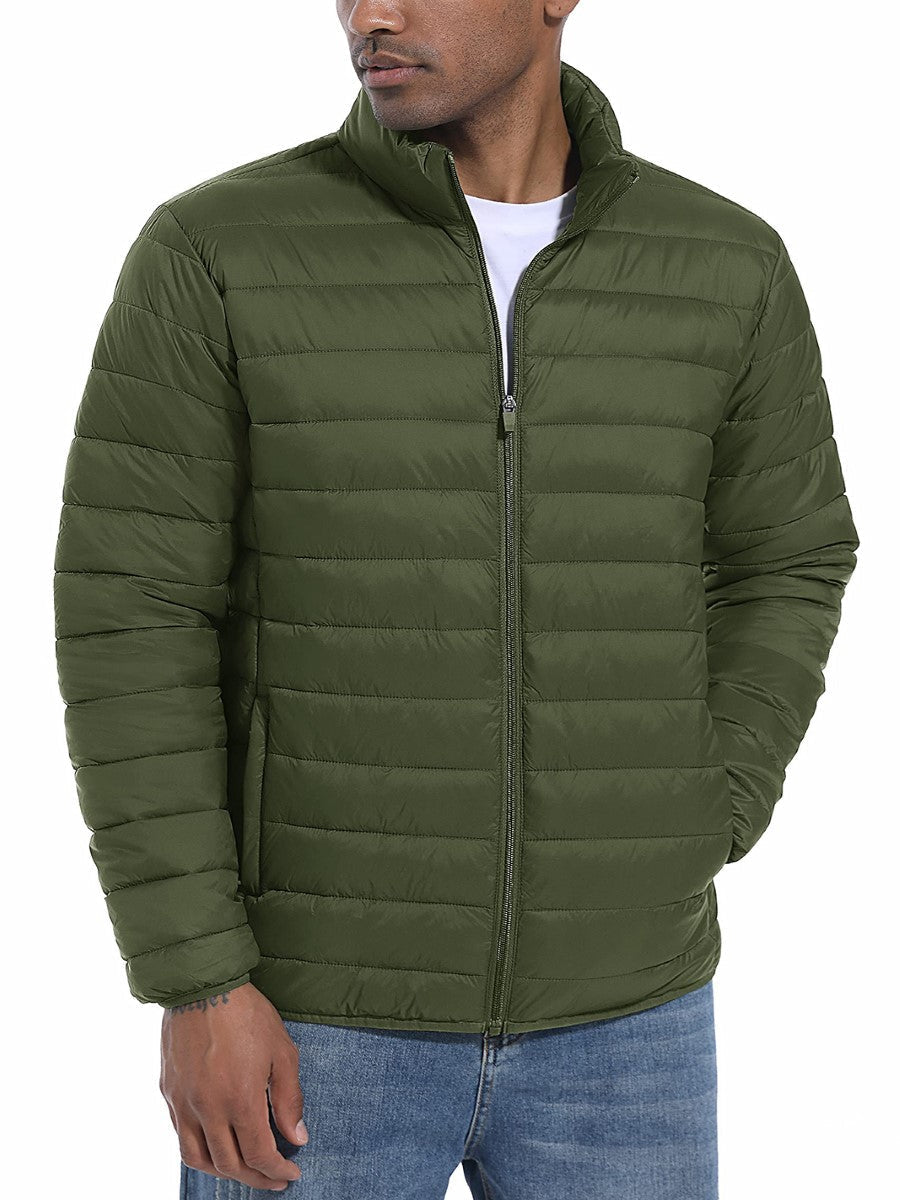 Men's Puffer Water Repellent Windproof Insulated Jacket