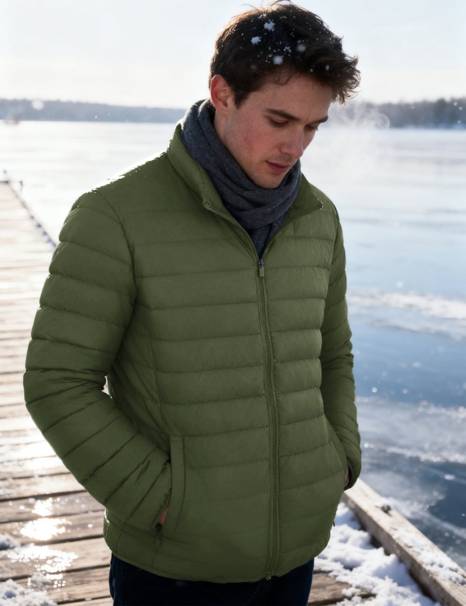 Men's Puffer Water Repellent Windproof Insulated Jacket