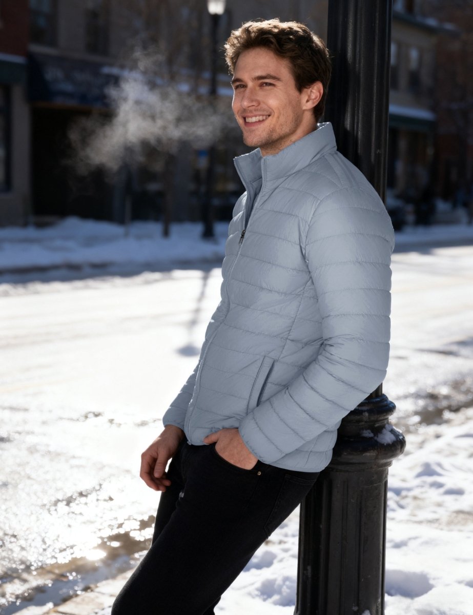 Men's Puffer Water Repellent Windproof Insulated Jacket