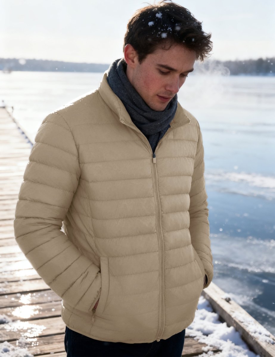 Men's Puffer Water Repellent Windproof Insulated Jacket