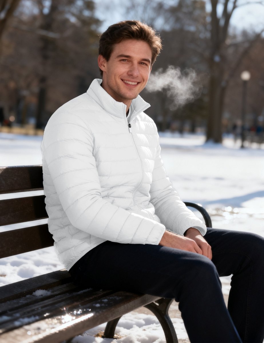 Men's Puffer Water Repellent Windproof Insulated Jacket