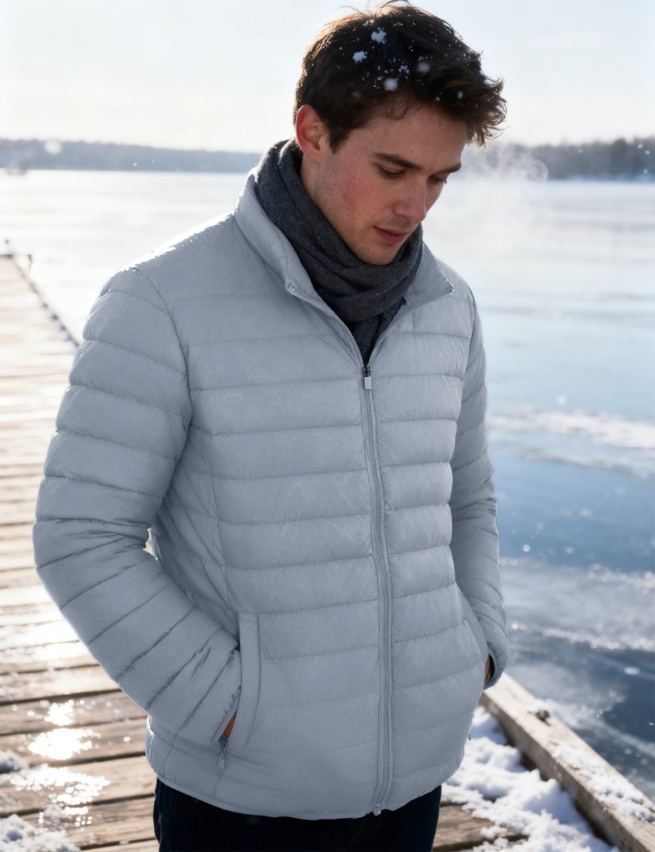 Men's Puffer Water Repellent Windproof Insulated Jacket
