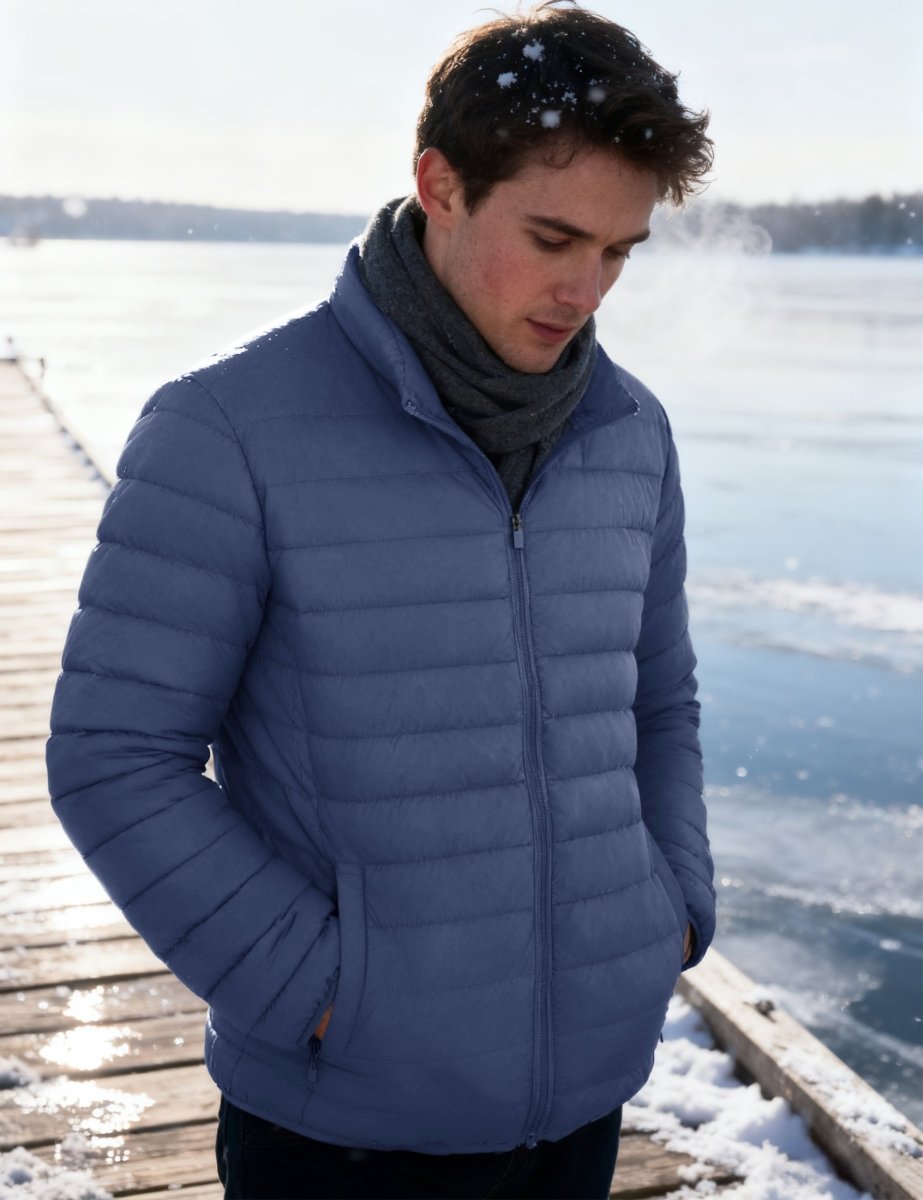 Men's Puffer Water Repellent Windproof Insulated Jacket