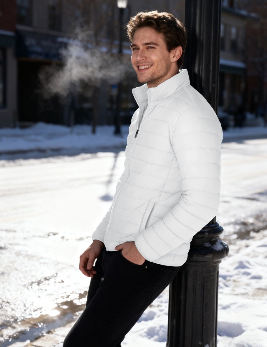 Men's Puffer Water Repellent Windproof Insulated Jacket