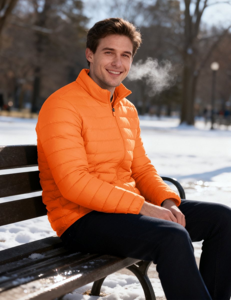Men's Puffer Water Repellent Windproof Insulated Jacket
