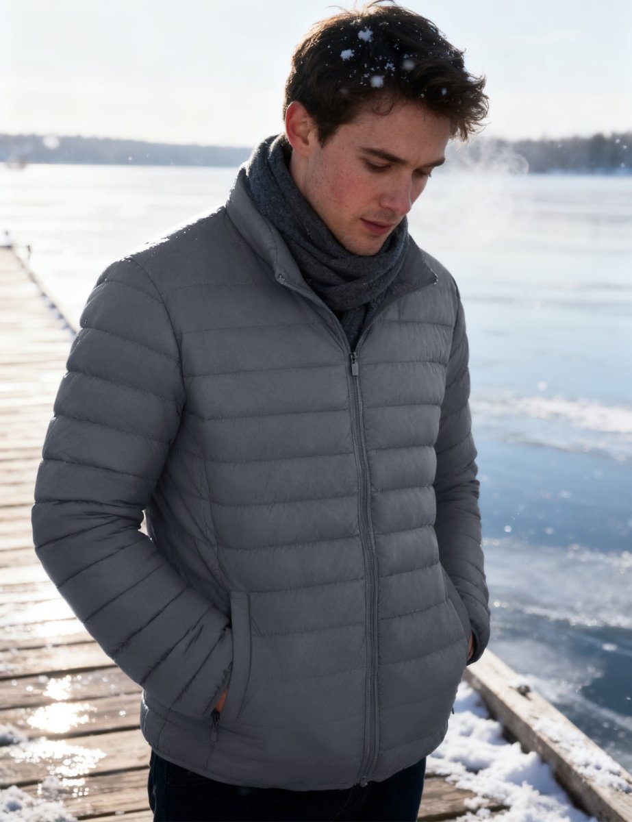 Men's Puffer Water Repellent Windproof Insulated Jacket