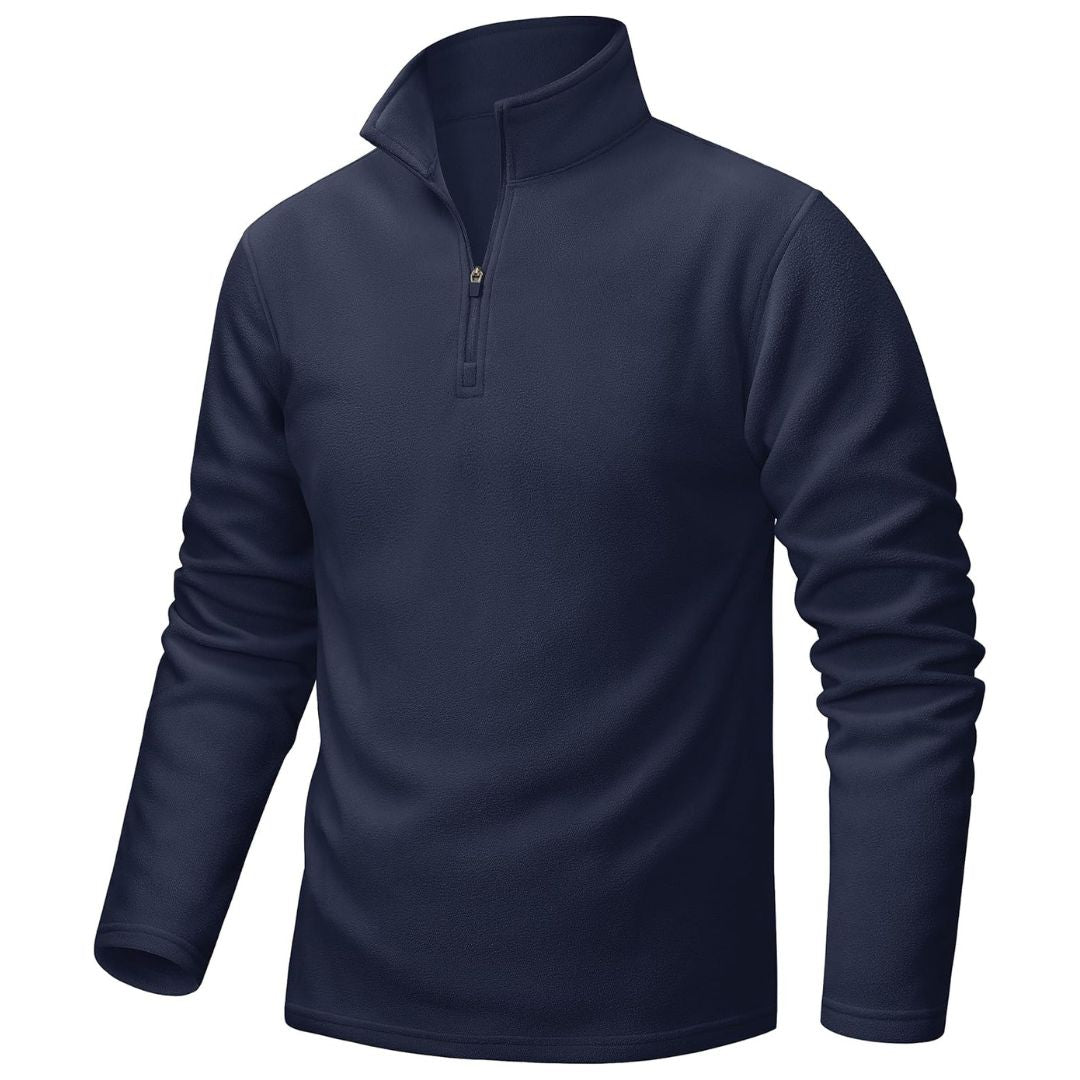 Men's Pullover Workout Fleece 1/4 Zip Uncw Vintage Sweatshirts