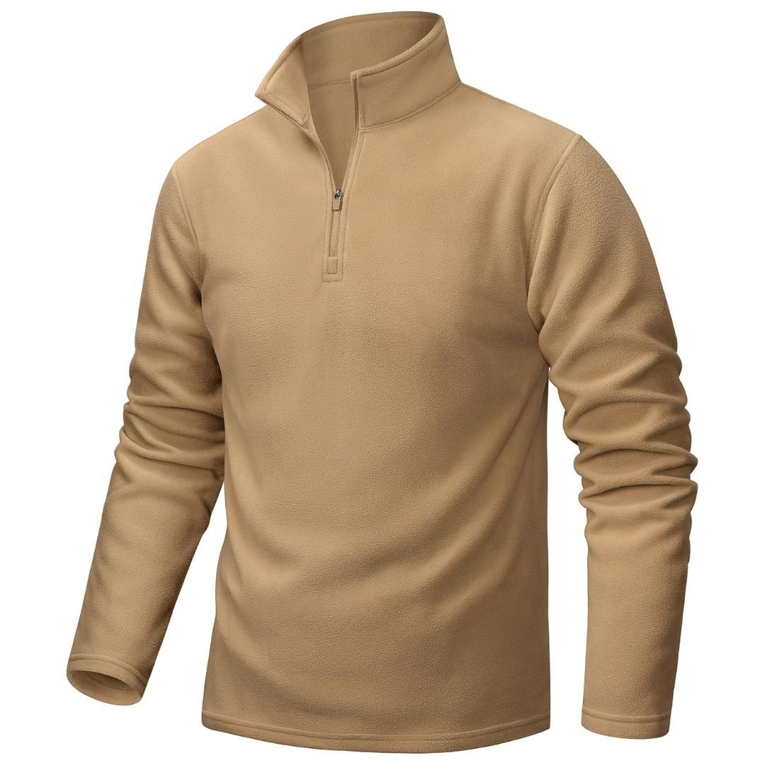 Men's Pullover Workout Fleece 1/4 Zip Uncw Vintage Sweatshirts