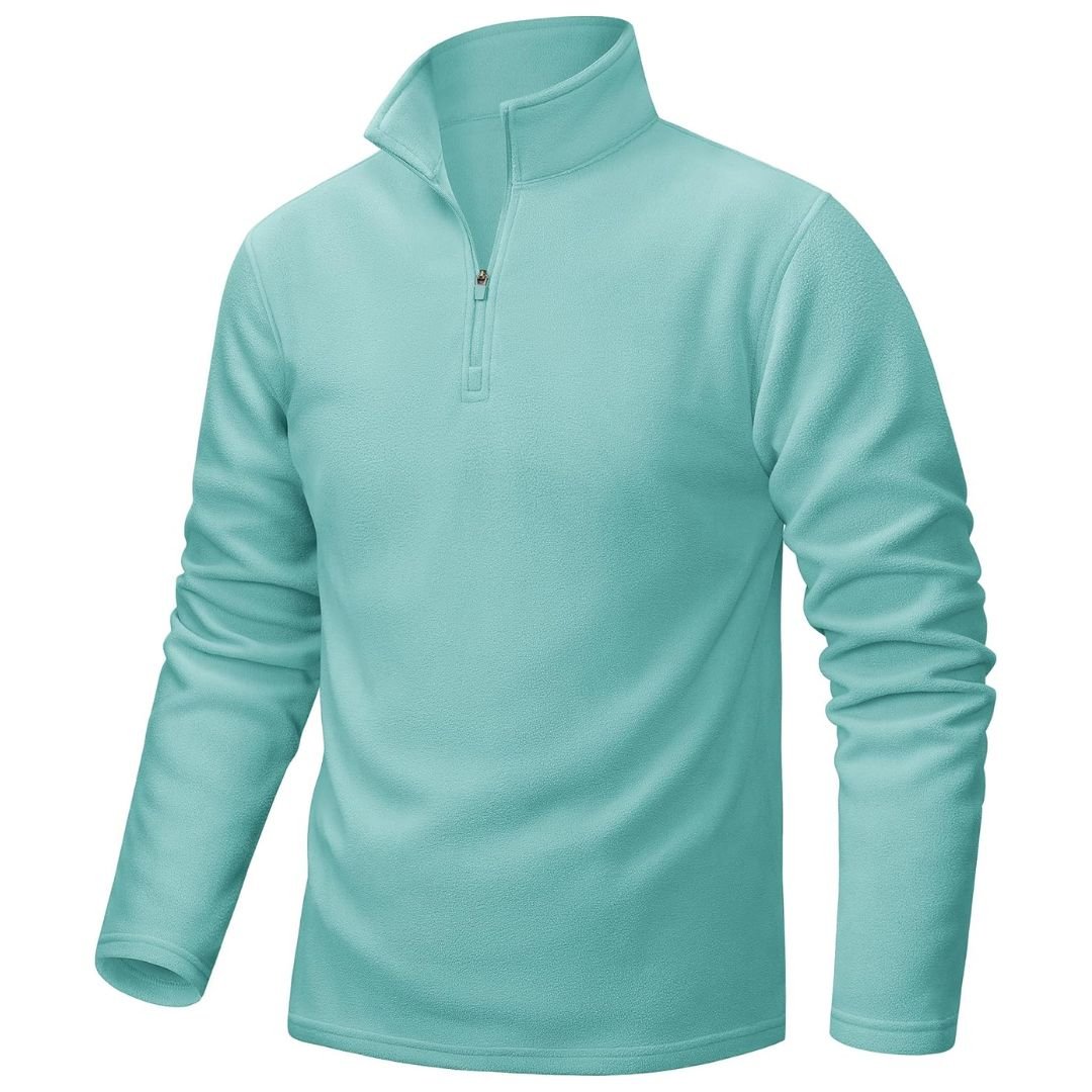 Men's Pullover Workout Fleece 1/4 Zip Uncw Vintage Sweatshirts