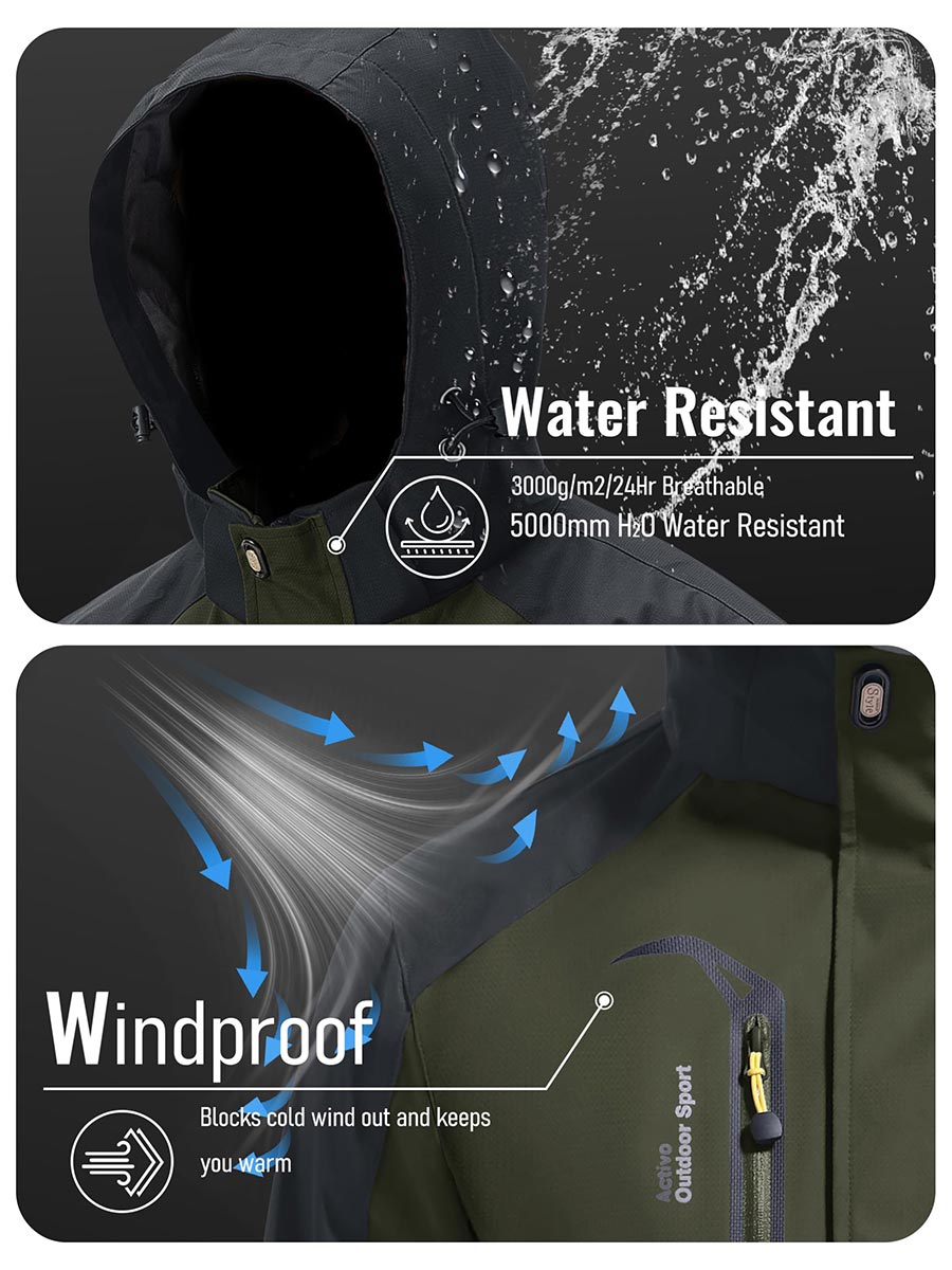 Men's Water-Repellent Softshell Jacket