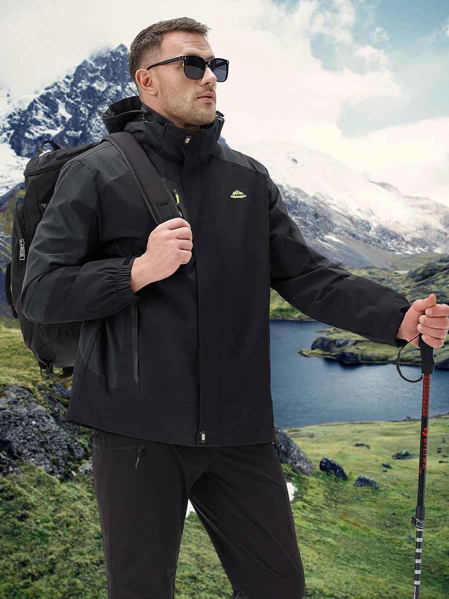 Men's Water-Repellent Softshell Jacket