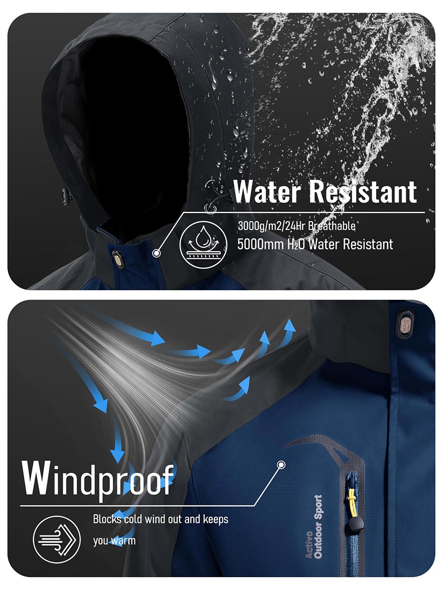 Men's Water-Repellent Softshell Jacket