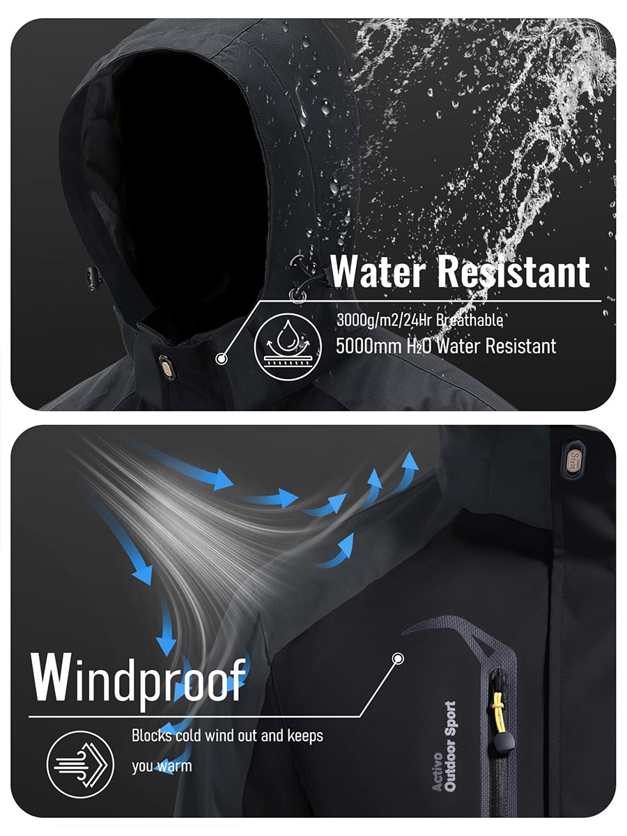 Men's Water-Repellent Softshell Jacket