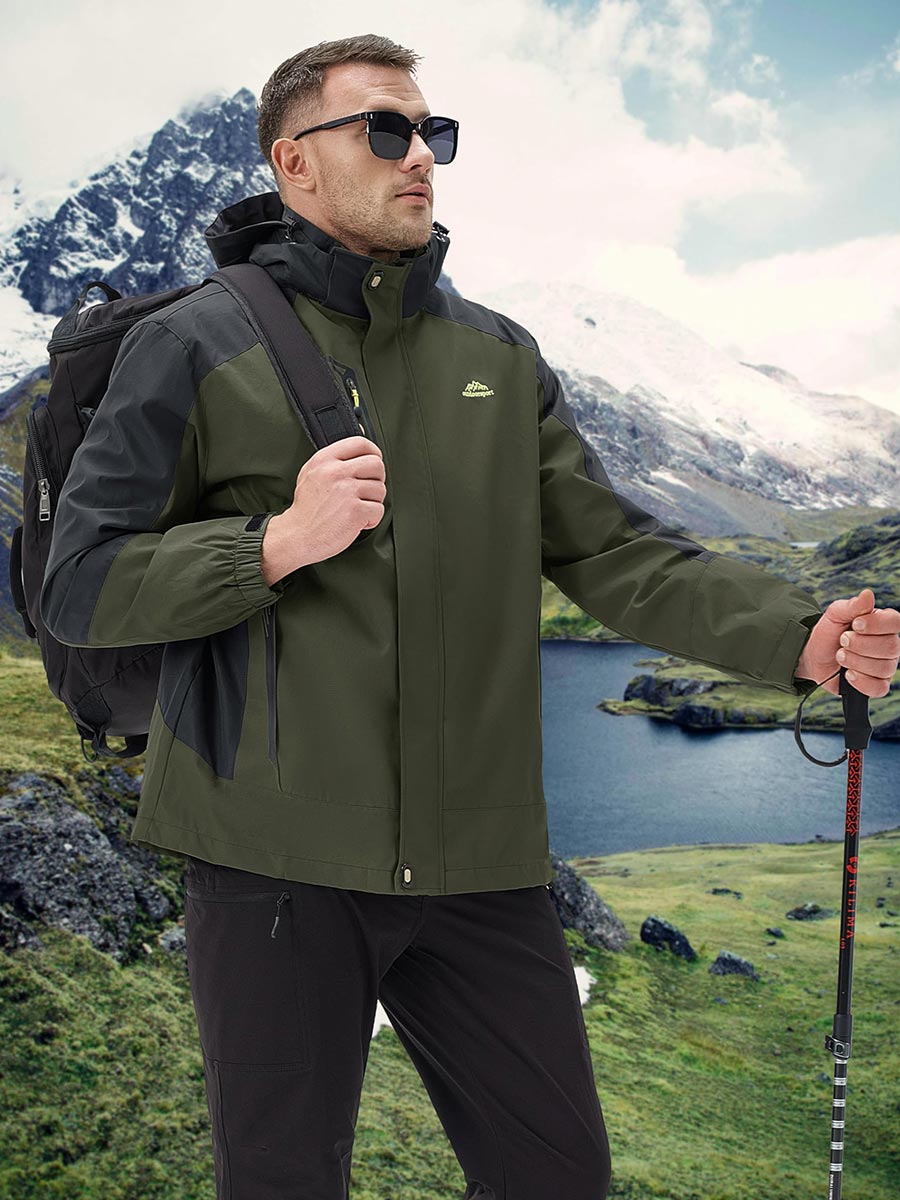 Men's Water-Repellent Softshell Jacket