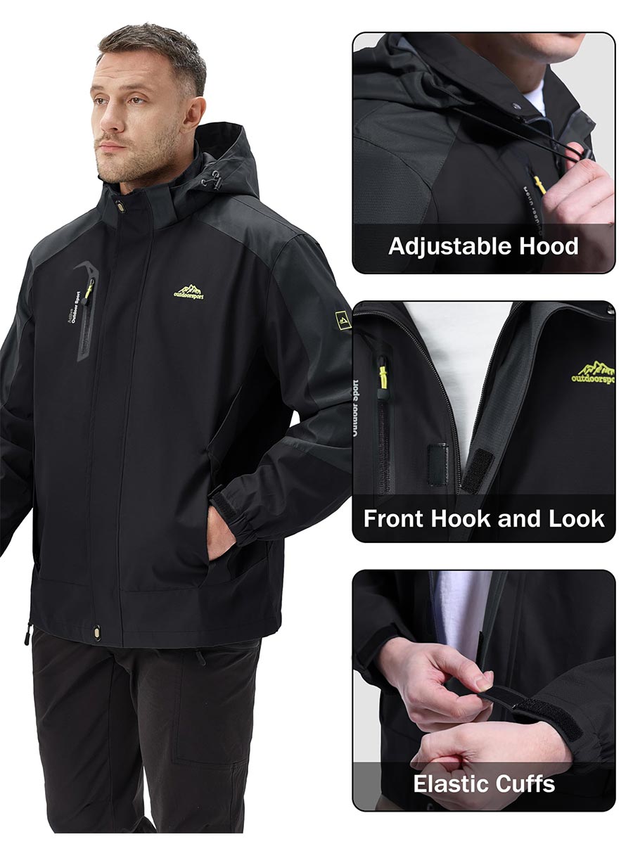 Men's Water-Repellent Softshell Jacket