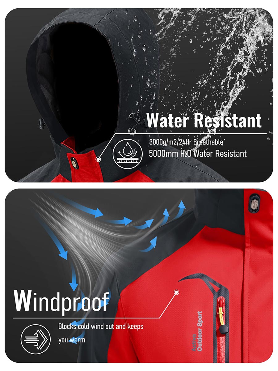 Men's Water-Repellent Softshell Jacket