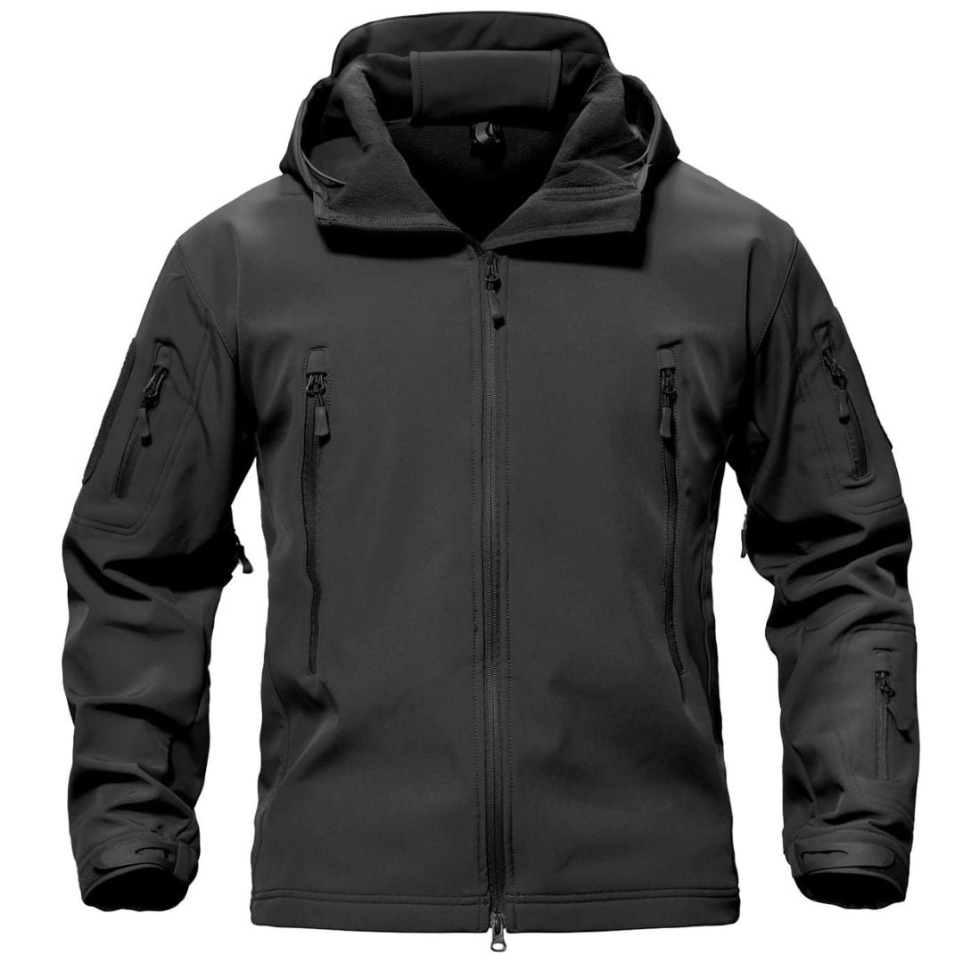 Men's Military Fleece Waterproof Tactical Softshell Jacket
