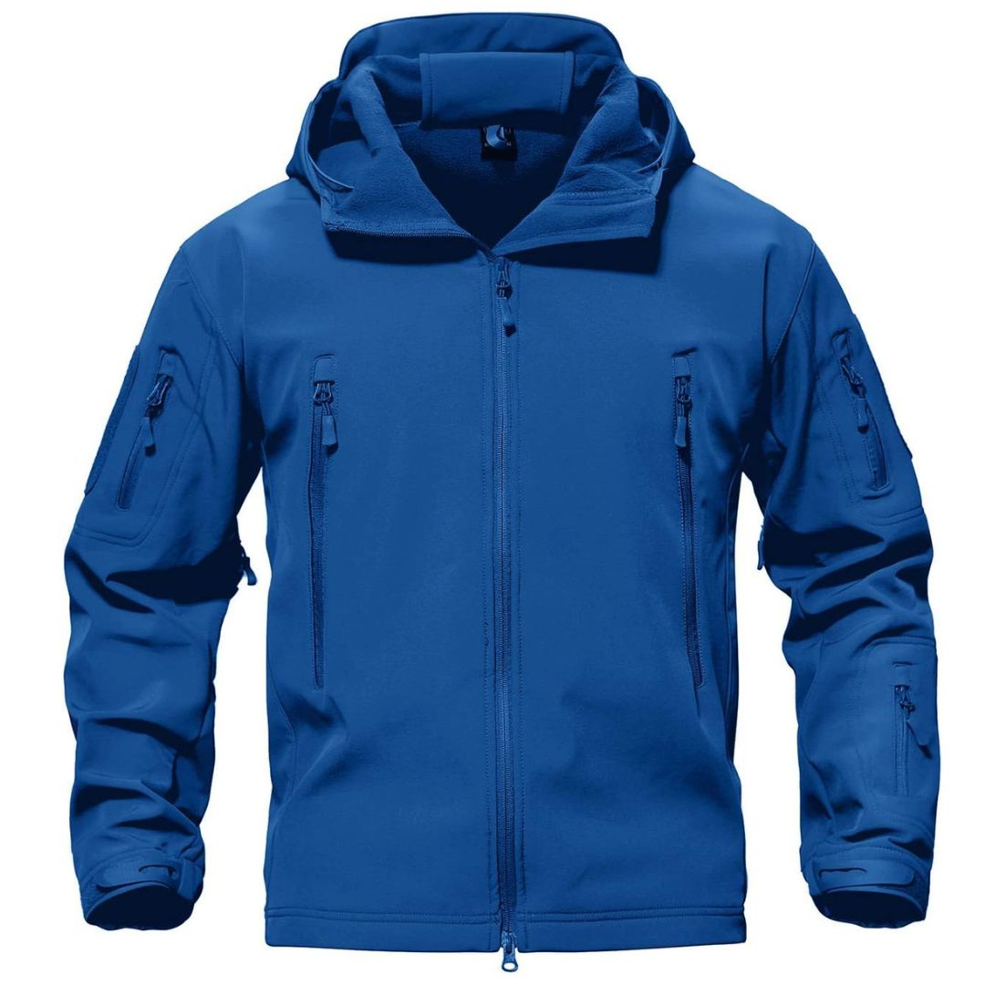 Men's Military Fleece Waterproof Tactical Softshell Jacket