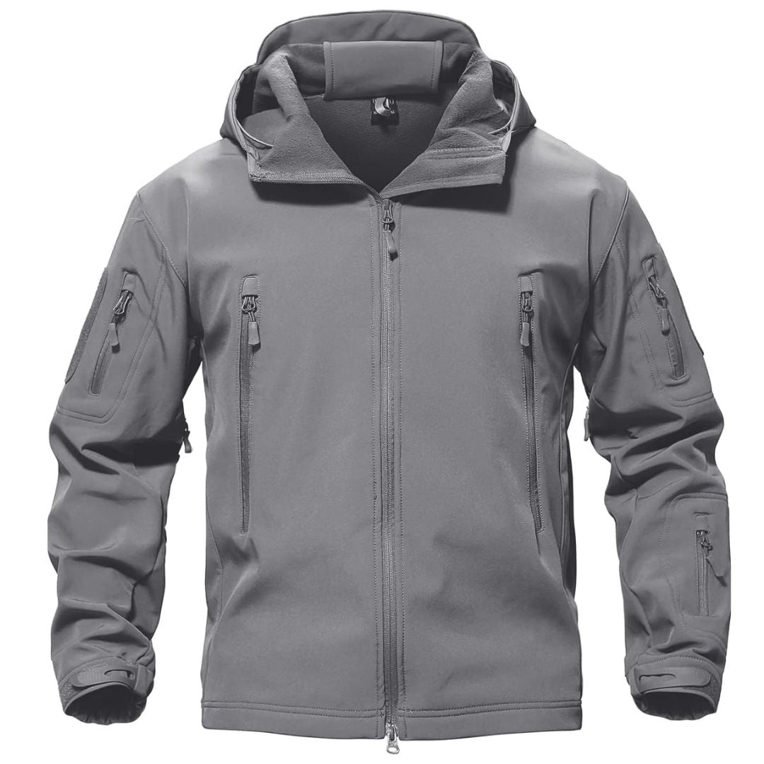 Men's Military Fleece Waterproof Tactical Softshell Jacket