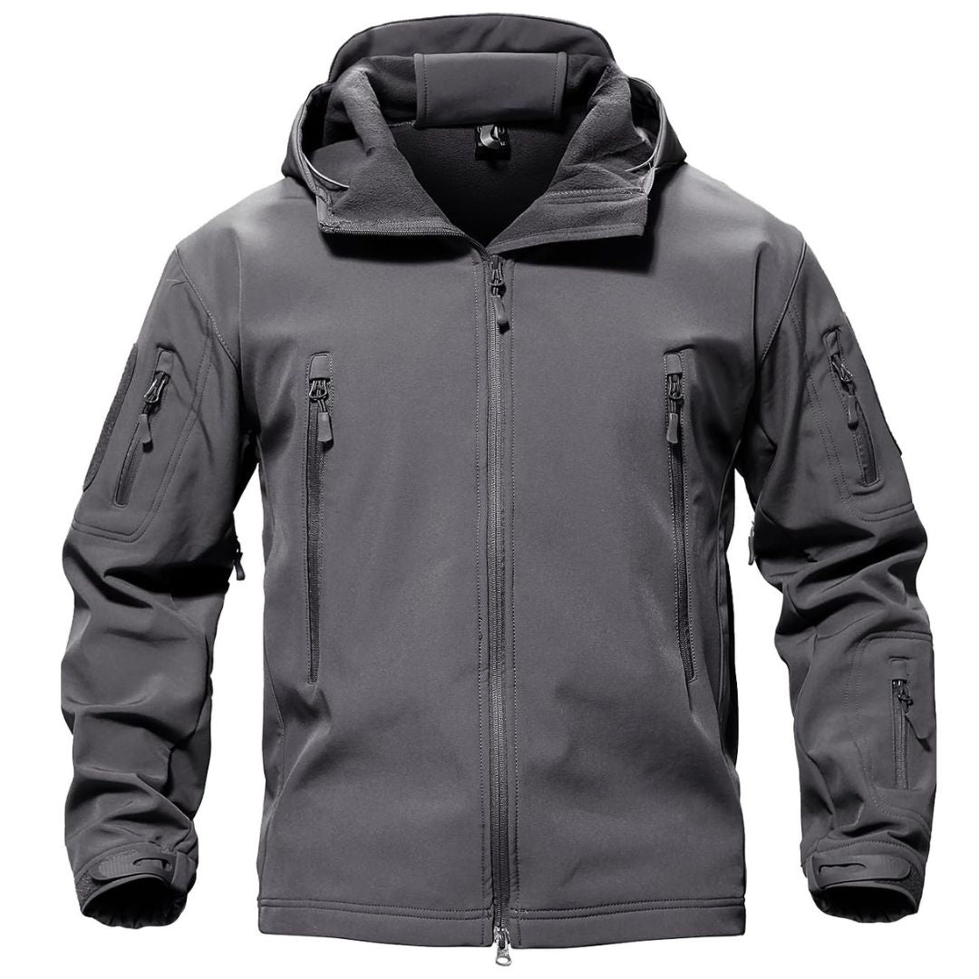 Men's Military Fleece Waterproof Tactical Softshell Jacket