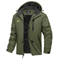 Men's Heavyweight Fleece Lined Waterproof Winter Parka Jacket