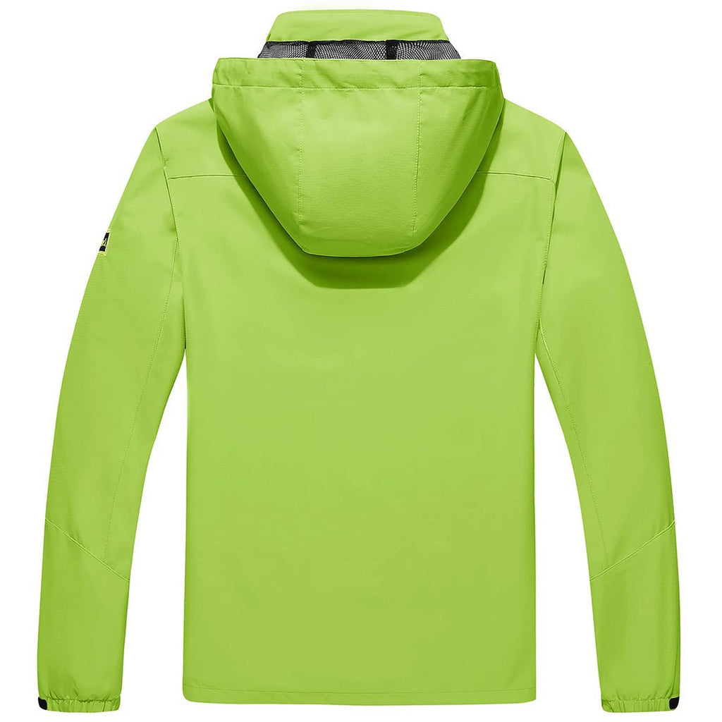 Men's Waterproof Outdoor Hiking Jacket with Zipped Pockets