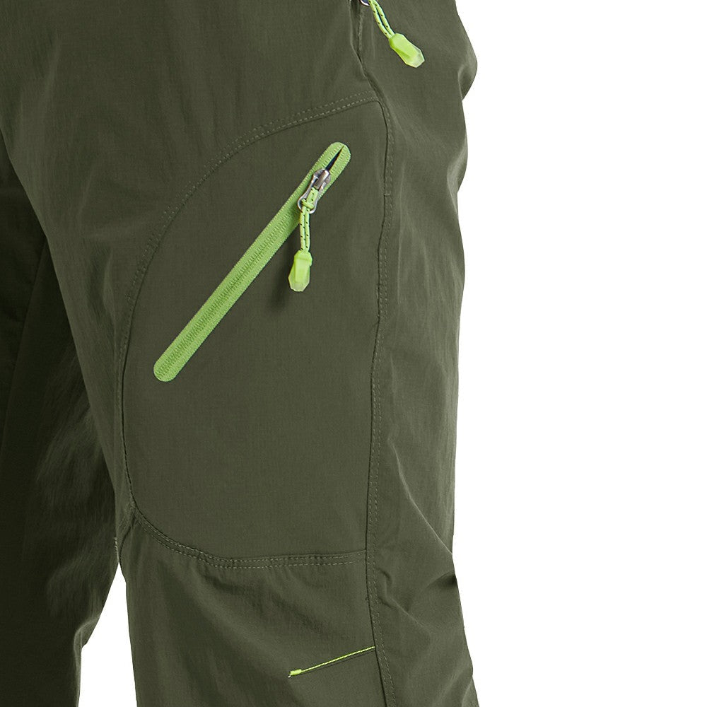Mens Cargo Quick Dry Workout Hiking Capri Pants
