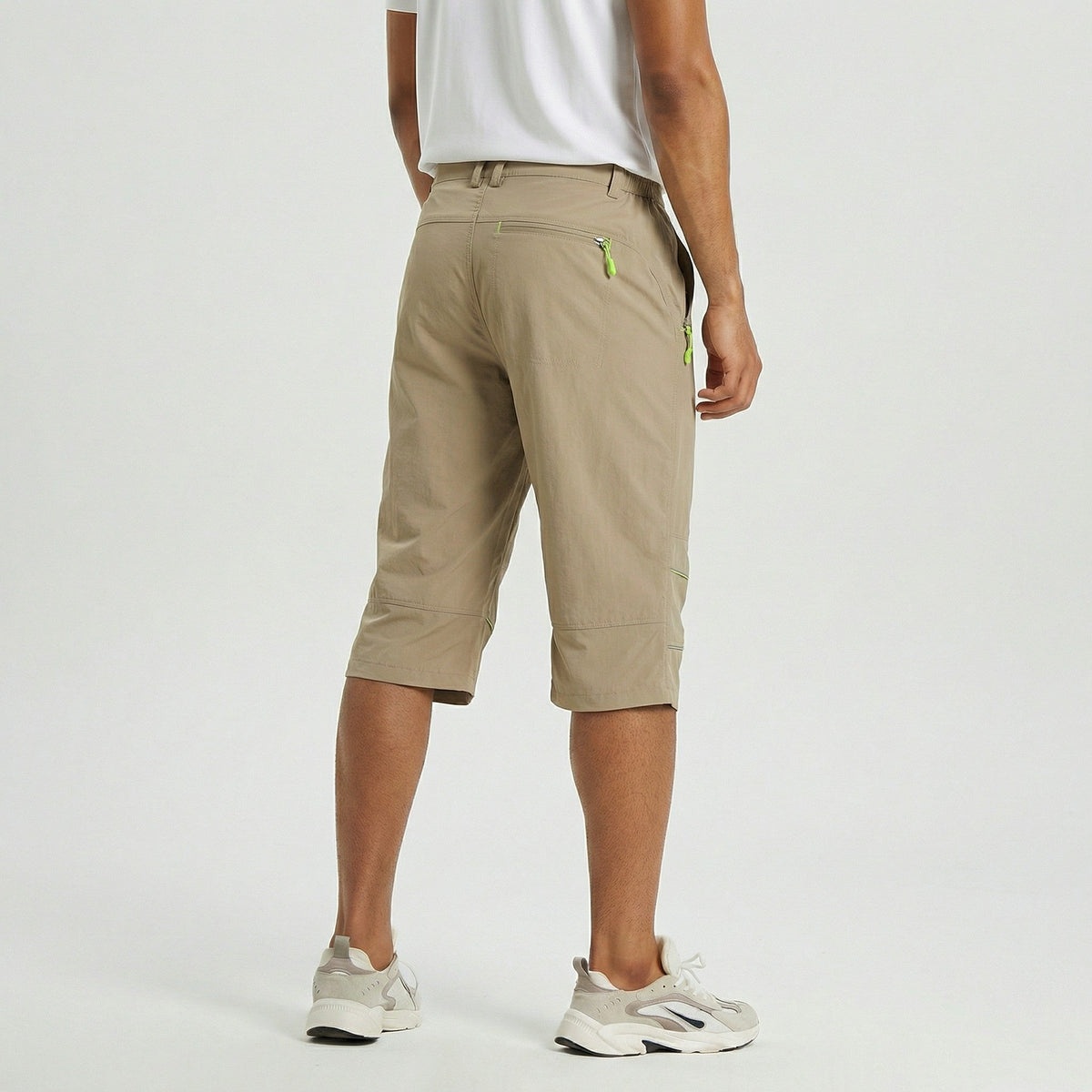 Mens Cargo Quick Dry Workout Hiking Capri Pants