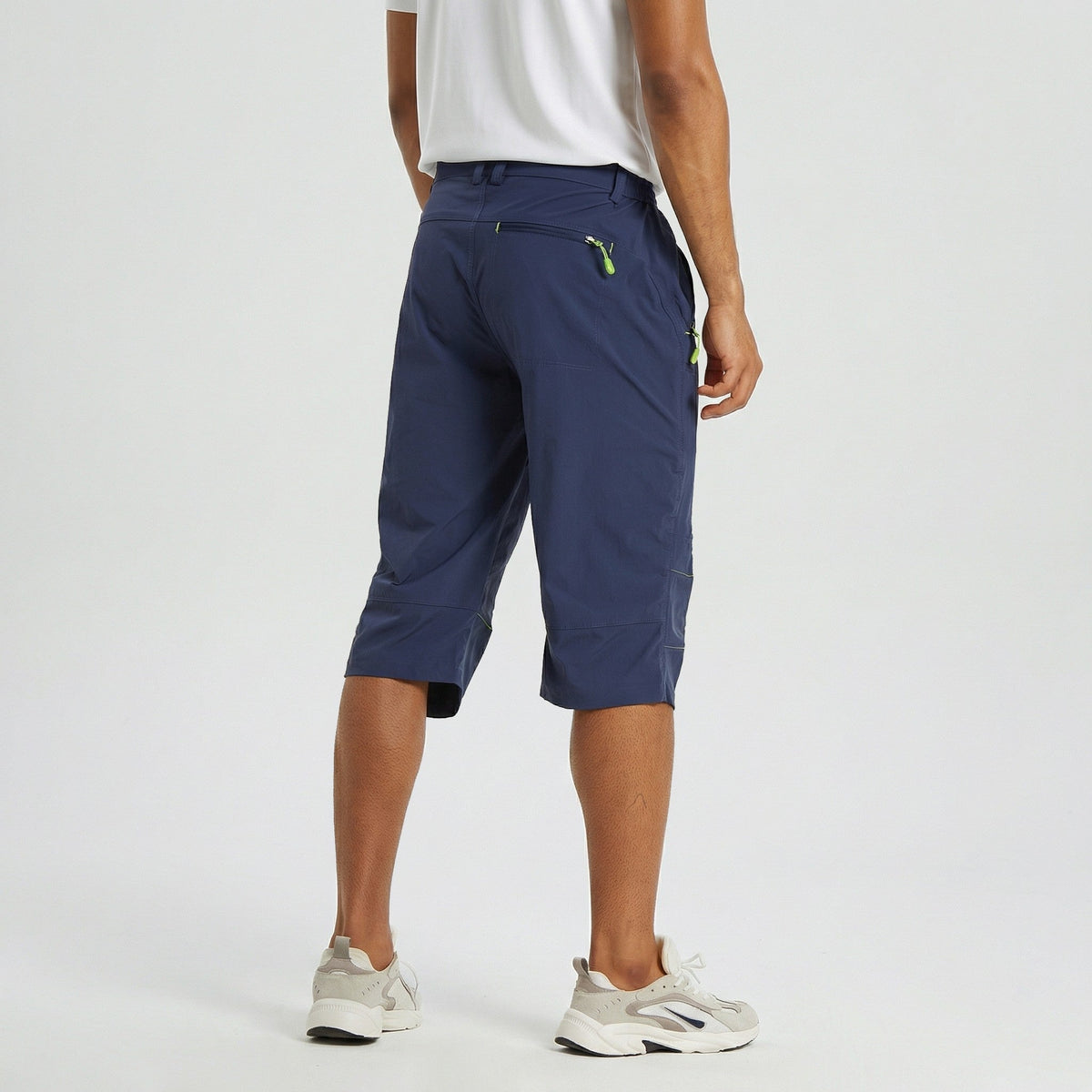 Mens Cargo Quick Dry Workout Hiking Capri Pants