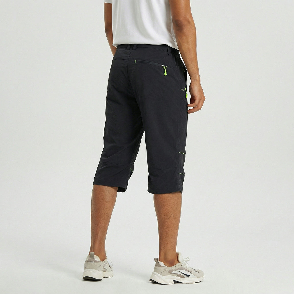 Mens Cargo Quick Dry Workout Hiking Capri Pants