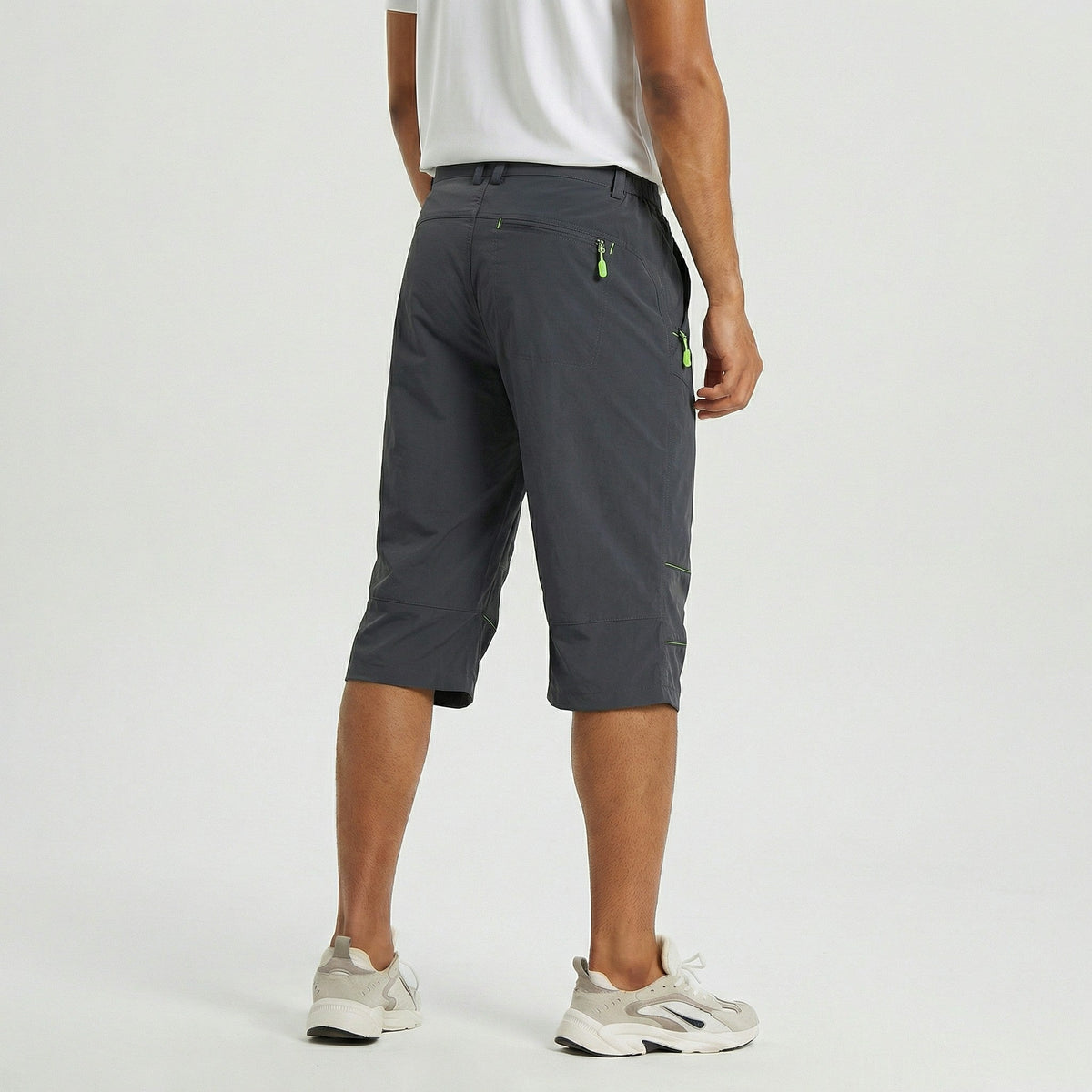 Mens Cargo Quick Dry Workout Hiking Capri Pants