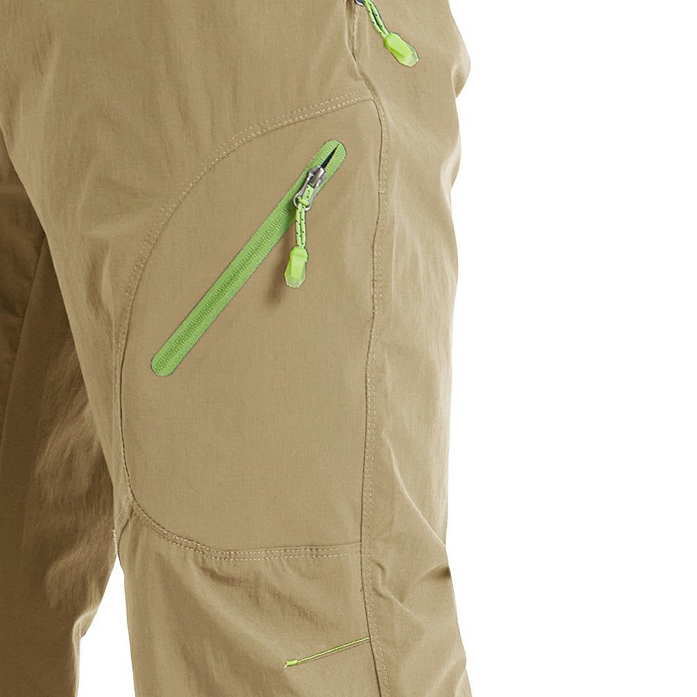 Mens Cargo Quick Dry Workout Hiking Capri Pants