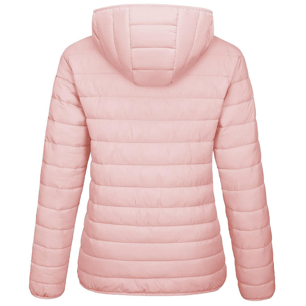 Women's Puffer Jacket Full-zip Water-Resistant Winter Hooded Coat