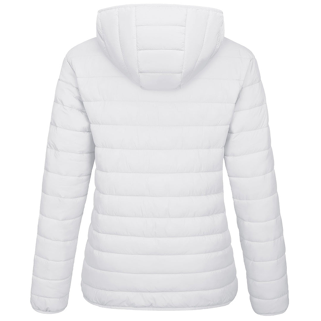 Women's Puffer Jacket Full-zip Water-Resistant Winter Hooded Coat