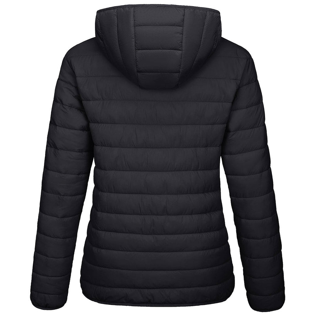 Women's Puffer Jacket Full-zip Water-Resistant Winter Hooded Coat