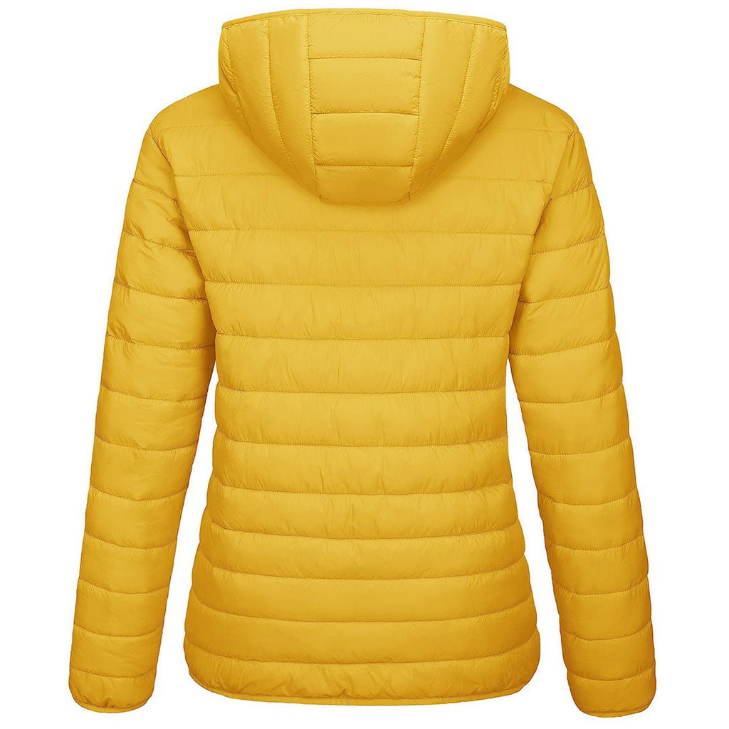 Women's Puffer Jacket Full-zip Water-Resistant Winter Hooded Coat